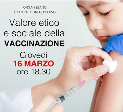 Valore etico e sociale  della vaccinazione