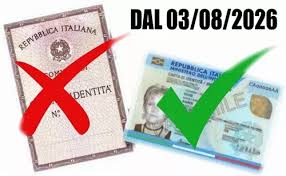 CESSAZIONE VALIDITA' CARTA DI IDENTITA' CARTACEA