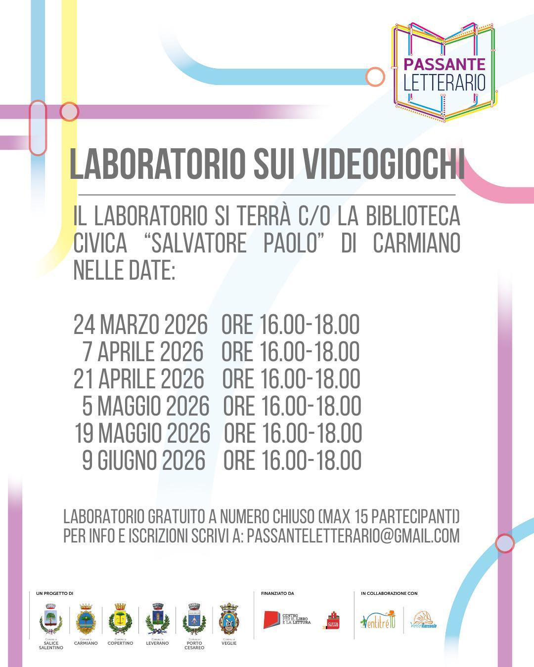 Laboratorio sui videogiochi