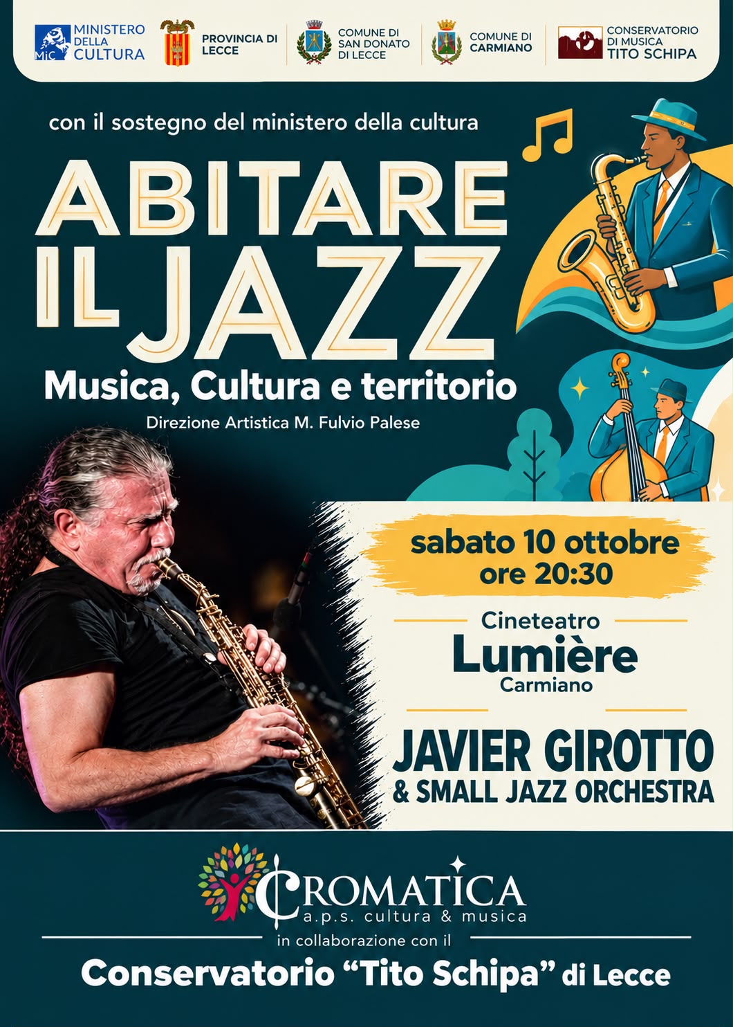 Al via "Abitare il Jazz" a Carmiano e Magliano: cultura, territorio e grande musica