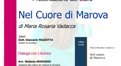 Presentazione del libro Nel cuore di Marova di Maria Rosaria Vadacca