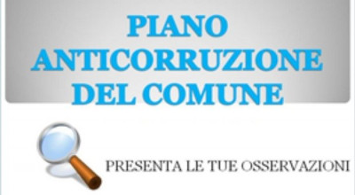 AVVISO PUBBLICO PER L'AGGIORNAMENTO PIANO TRIENNALE ANTICORRUZIONE E TRASPARE...